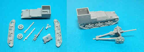 1/87 Lorraine 38L & 4,7 cm AT Gun