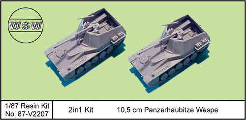 1/87 10,5 cm Panzerhaubitze Wespe