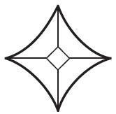 Bevel Star 65,0 x 65,0 mm