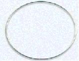 Wire ring d = 15 cm, tin plated