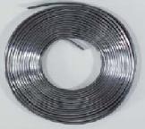 Lead came half round 2,0 x 3,5 mm, 1 m