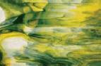 00-76 Dark Green and Yellow on White