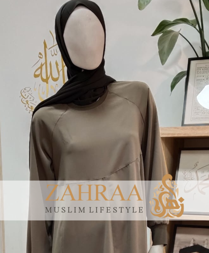 Abaya Djasia Fatima Olivgrün / Gr. M