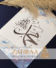 Zum Produkt Poster A4 Muhammad weiss/blau