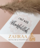 Zum Produkt Poster A4 "end with Alhamdullilah" rosa