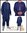 Qamis Langarm mit Hose 432