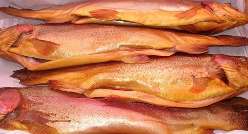 Lachs Forelle  kalt geräuchert