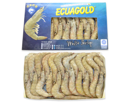 VANNAMEI GARNELEN ECUADOR MIT KOPF UND SCHALE 30/40