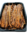 Lachsstreifen aus lachsabschnitte gesalzen und getrocknet