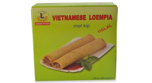 Вьетнамские роллы с курицей (халяль)