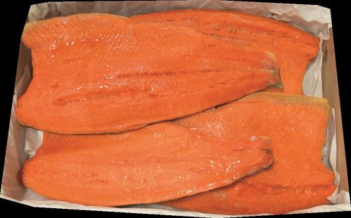 Филе COHO Лосося, холодного копчения