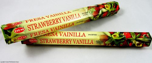 HEM Räucherstäbchen Strawberry Vanilla - Erdbeere Vanille
