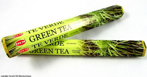 HEM Räucherstäbchen Green Tea - Grüner Tee