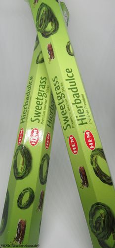 HEM Räucherstäbchen Sweetgrass / Süßgras
